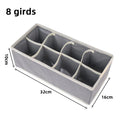 Axyaa Underwear Sock Organizer Drawer - Clothes Storage Box Compartment