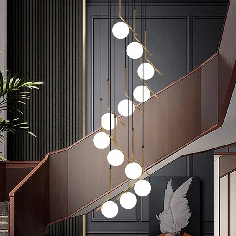 Axyaa Modern LED Ceiling Lamp Chandelier for Bedroom and Dining Room