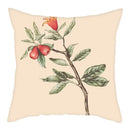 Axyaa Pink & White Flower Pattern Pillow Cover 45*45cm