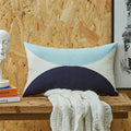 Axyaa Sea Starfish Navy Blue & Yellow Cushion Cover 45x45cm
