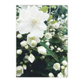 Green Leaf & Flower Scenery Canvas Wall Art Print by Axyaa for Modern Home Decor