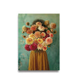 Axyaa Floral Canvas Print for Modern Scandinavian Home Decor