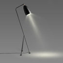 Axyaa Three Legged LED Floor Lamp for Bedroom, Living Room, and Study