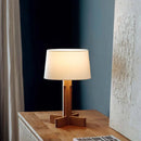 Axyaa Modern Wood Table Lamp in Minimalist Design