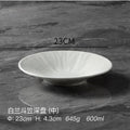 Axyaa Deep Plate: Creative Hotel Restaurant Table Setting Dinner Plate