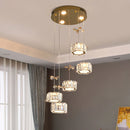 Axyaa LED Pendant Chandeliers for Modern Living and Dining Room Lighting