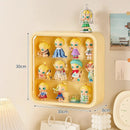 Axyaa Transparent Mystery Box Storage Rack for Action Figures and Toys.