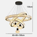 Axyaa Modern Luxury Home Decoration Staircase Living Room Indoor Pendant Lights