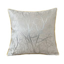 Axyaa European Jacquard Throw Pillow Cover 45X45 Polyester Elegant Home Decor
