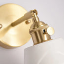 Axyaa Ceramic LED Wall Lamp: Japanese Vintage Wall Lights for Bathroom, Bedroom, and Sofa
