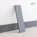 Axyaa Self-Adhesive Wooden Wall Stickers, Rectangular Skirting Lines, 1mm Thickness, Indoor Use