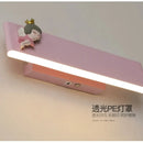Axyaa Princess Room Magnetic Wall Light Rechargeable Baby Child Atmosphere Lamp