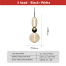 Axyaa Nordic Stained Glass LED Chandeliers for Home & Restaurant Decor