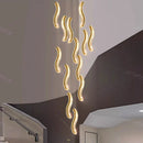 Axyaa Crystal Chandelier Pendant Light for Living and Dining Room Lighting