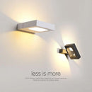 Axyaa Modern Aluminum LED Wall Lamps for Home Decor, Bedroom, Living Room, Aisle & Corridor