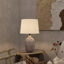 Axyaa Ceramic Pot Table Lamp | Japanese Style Living Room Study Bedroom Bedside
