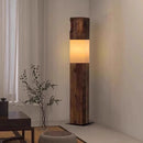 Axyaa Wabi Sabi Retro LED Floor Lamp for Living Room, Bedroom, Study - Indoor Decor
