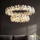 Axyaa Snowflake Luxury Modern Chandelier for Living Room, Dining Room, and Bedroom