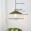 Axyaa Retro Iron LED Pendant Lights for Home Decor - Knob Switch Lamparas