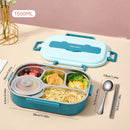Axyaa Stainless Steel Bento Lunch Box Set - Large Capacity, 4/5 Compartment