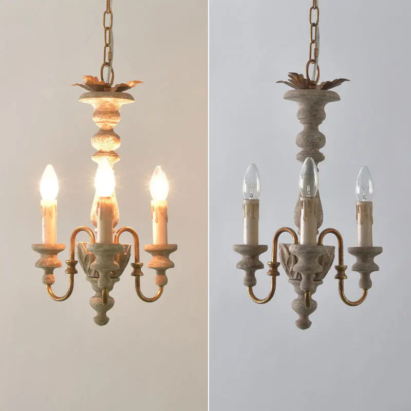 Axyaa Retro French Style Chandelier for Kitchen Living Room & Restaurant