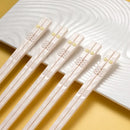 Axyaa Reusable Korean Chopsticks Set - Non Slip, Washable, Food Grade