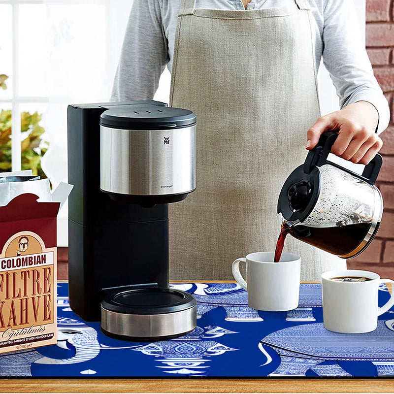 Axyaa Coffee Mat: Quick Kitchen Drying & Draining Pad for Bathroom & Kitchen Faucet