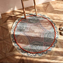 Axyaa Moroccan Cotton Linen Printed Floor Rug for Home Decor, Bedroom, Living Room