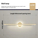 Axyaa Golden Line Aluminum LED Wall Lamp for Luxurious Home Lighting
