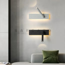 Axyaa Rotating LED Wall Light Switch Bedroom Hotel Sconce