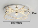 Axyaa Modern LED Ceiling Light for Living Room Indoor Lighting