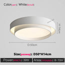 Axyaa Full Spectrum Ceiling Lamp for Bedroom, Living Room, and Study