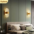 Axyaa Nordic LED Wall Light: Super Bright Bedside & Living Room Lighting