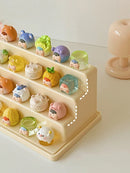 Axyaa Acrylic Display Case for POP Bean Figurines: Dustproof Transparent Storage Box