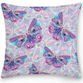Axyaa Butterfly Flower Cushion Cover - Elegant Home & Office Decor
