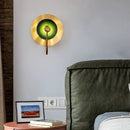 Axyaa Minimalist Glass Wall Lamp LED Sconces for Bedroom and Living Room