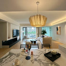 Axyaa Woven Chandelier - Japanese Style Dining Room Pendant Lamp