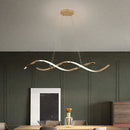 Axyaa Modern LED Chandelier, Chrome/Gold Plated, 1100mm Length, AC110-260V