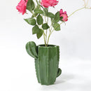 Axya™ Nordic Cactus Vase Porcelain Flower Pot Modern Home Decor Green Cactus Pot