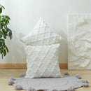 Axyaa Short Plush Pillowcases for Autumn Decor in 30x50cm and 45x45cm sizes.