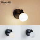 Axyaa Rotatable LED Wall Sconces: Modern Mirror Light for Living Room and Bathroom