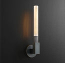 Axyaa Loft America Country LED Wall Lamp in Copper Glass for Bedroom, Living Room, Bathroom