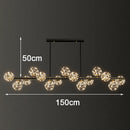 Axyaa Modern LED Chandeliers for Living and Dining Room Lighting