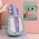 Axyaa LED Violin Night Light Lamp with RGB Color, USB Charging - Bedroom Bedside Table Lighting