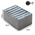 Axyaa Clothes Organizer: Foldable Closet Drawer Storage Box with Handles, Wardrobe Organizer