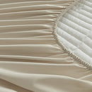 Axyaa Ultrasonic Waterproof Mattress Protector Embroidered Fitted Sheet