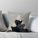 Gray Geometric Style Pillow Cover for Home Decor - Axyaa