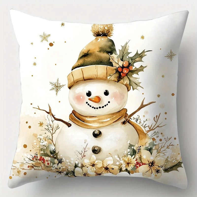 Axyaa Christmas Pillowcase Set for Festive Home Decor