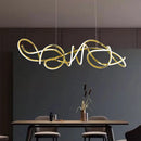 Axyaa Modern Living Room Chandeliers Indoor Ceiling LED Lighting