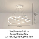 Axyaa LED Ceiling Chandelier | Modern Living Room Kitchen Bedroom Lighting Fixtures